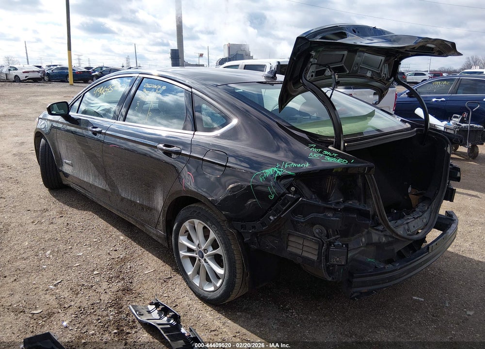 2019 FORD FUSION HYBRID SE VIN: 3FA6P0LU1KR269170