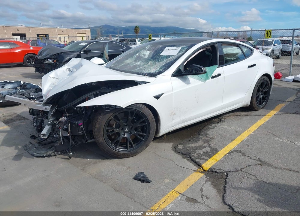2021 TESLA MODEL S LONG RANGE DUAL MOTOR ALL-WHEEL DRIVE VIN: 5YJSA1E57MF447450
