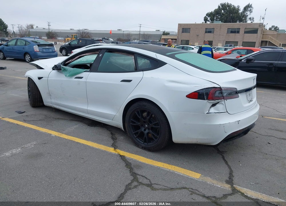 2021 TESLA MODEL S LONG RANGE DUAL MOTOR ALL-WHEEL DRIVE VIN: 5YJSA1E57MF447450