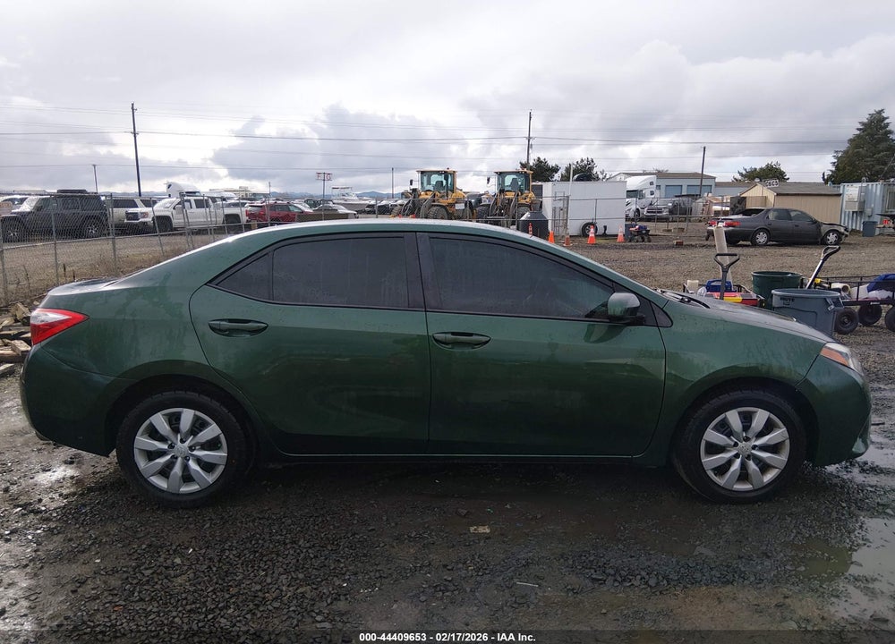 2014 TOYOTA COROLLA L VIN: 2T1BURHE3EC076651