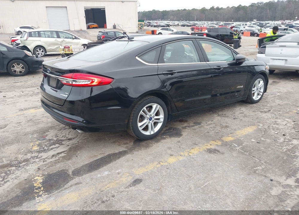 2018 FORD FUSION HYBRID SE VIN: 3FA6P0LUXJR132162