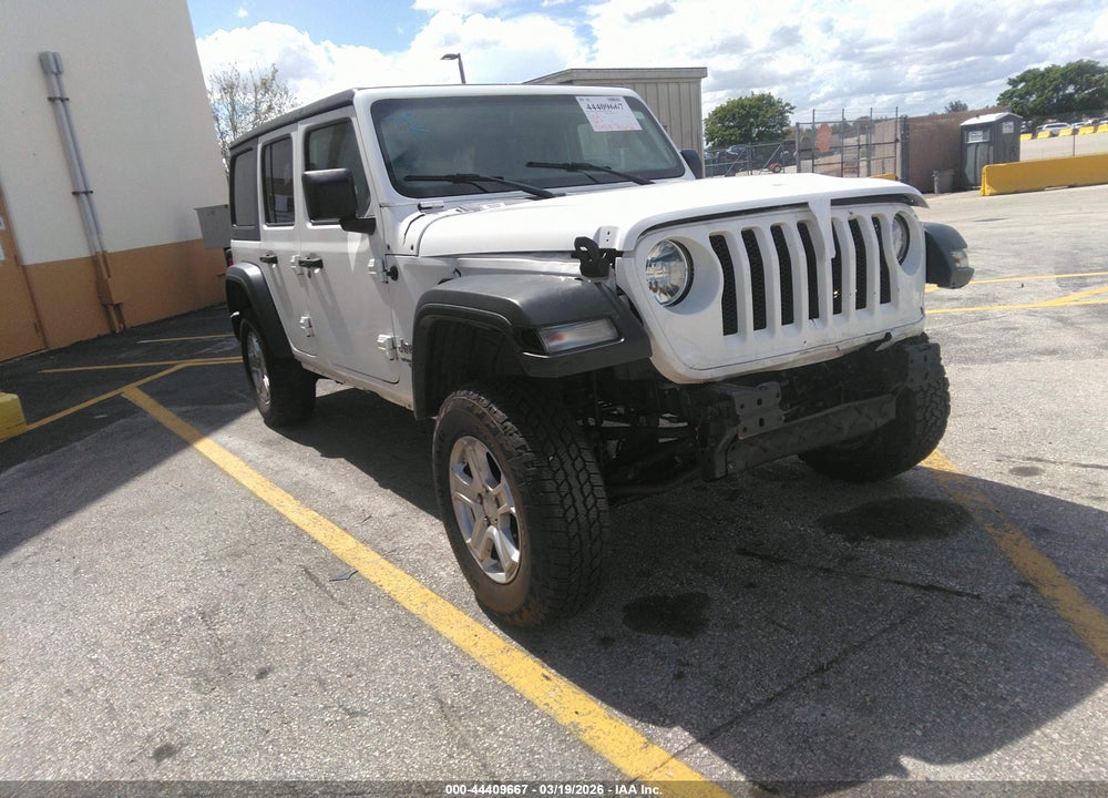 2021 JEEP WRANGLER UNLIMITED SPORT S 4X4 VIN: 1C4HJXDN9MW544773
