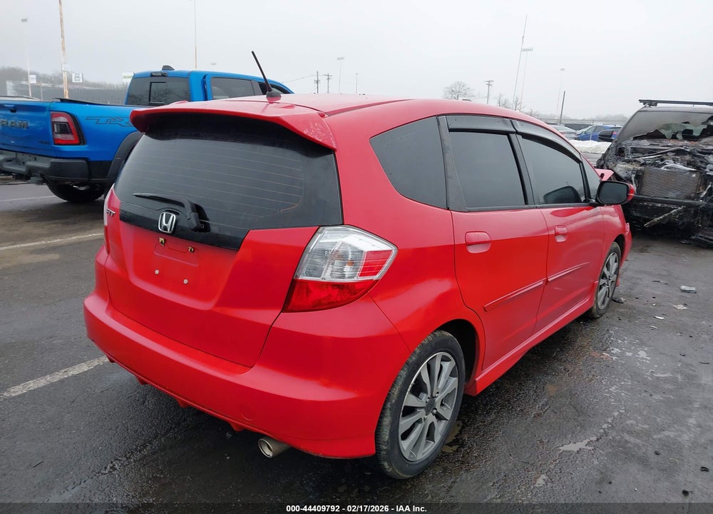2012 HONDA FIT SPORT VIN: JHMGE8H54CC016461