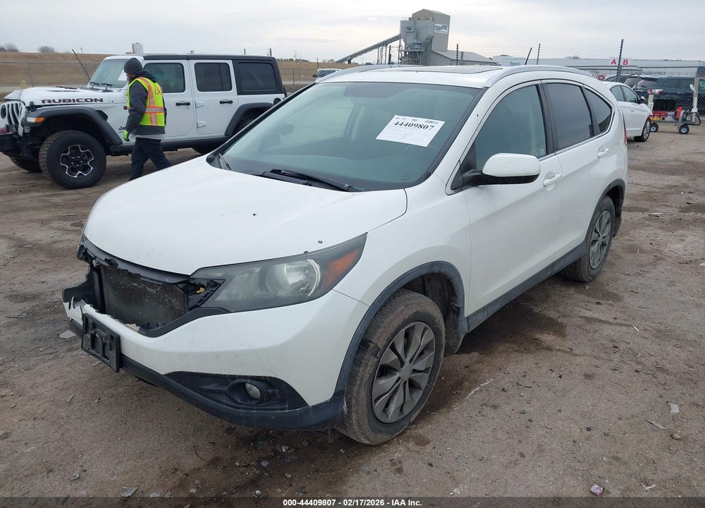 2014 HONDA CR-V EX-L VIN: 5J6RM4H75EL015792