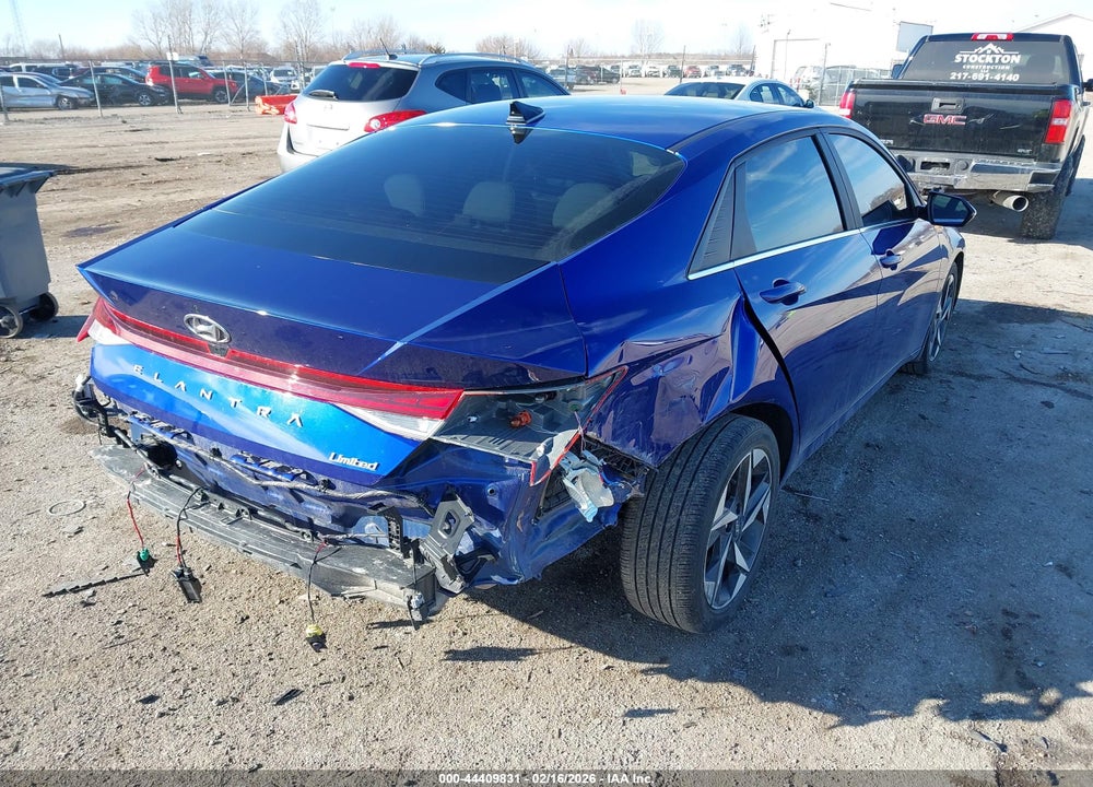 2023 HYUNDAI ELANTRA LIMITED VIN: KMHLP4AG2PU494694
