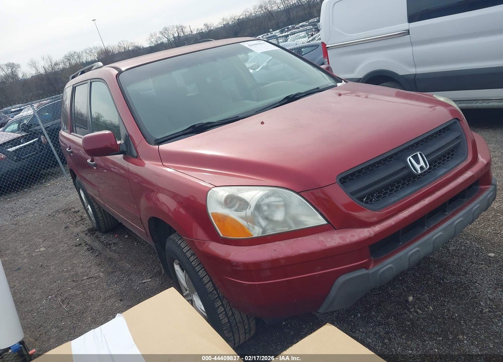 2005 HONDA PILOT EX VIN: 2HKYF18415H561283