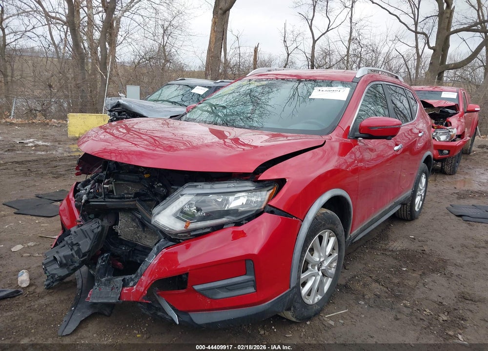 2017 NISSAN ROGUE SV VIN: JN8AT2MV8HW285301