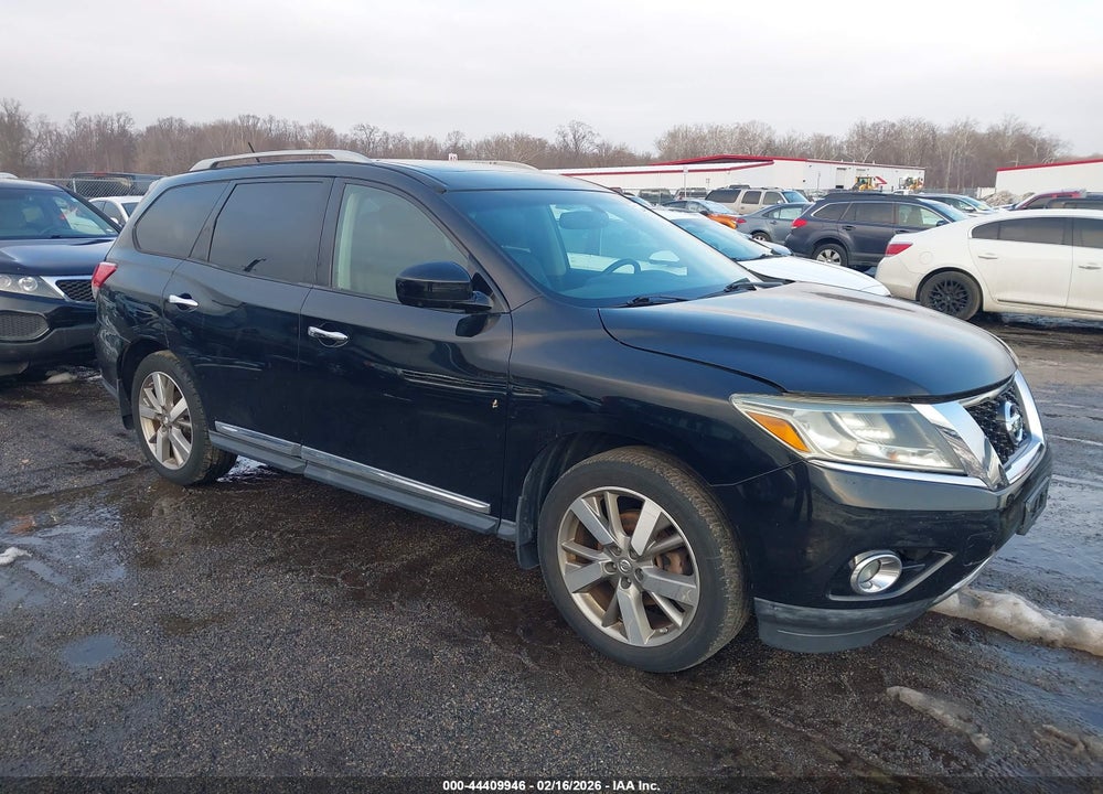 2014 NISSAN PATHFINDER PLATINUM VIN: 5N1AR2MM2EC735695