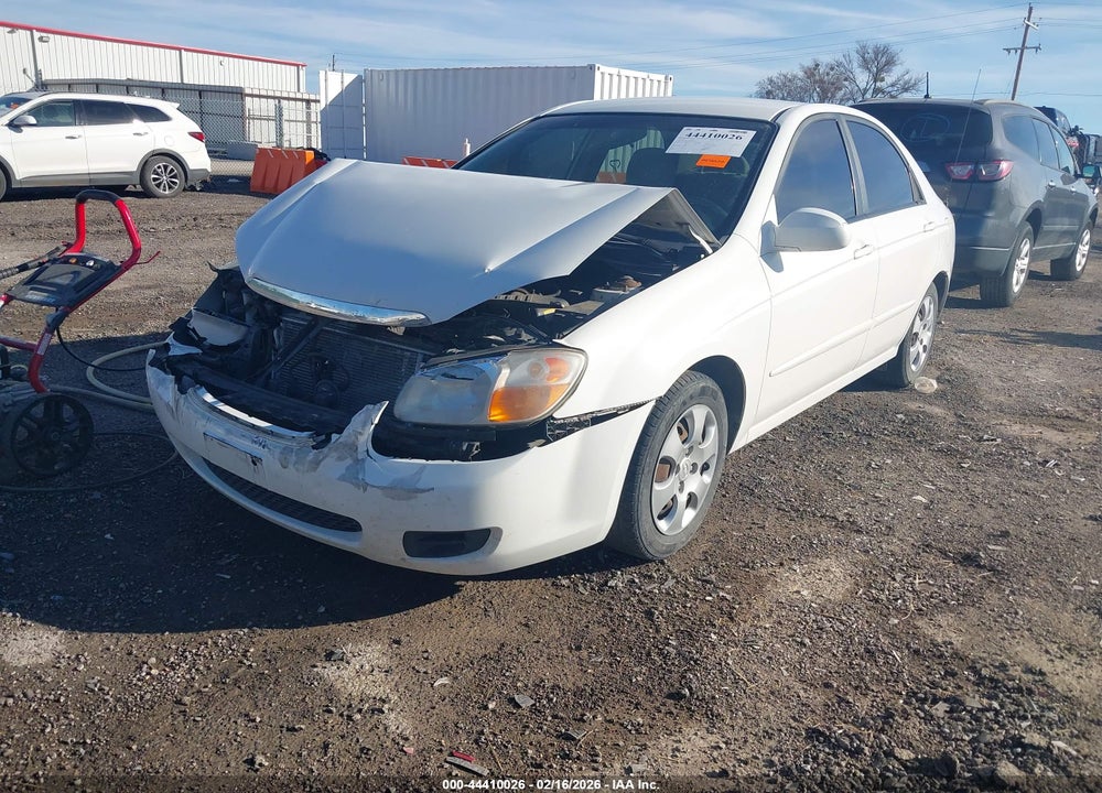 2007 KIA SPECTRA EX VIN: KNAFE121575481543