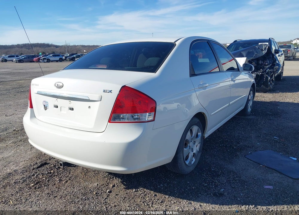 2007 KIA SPECTRA EX VIN: KNAFE121575481543