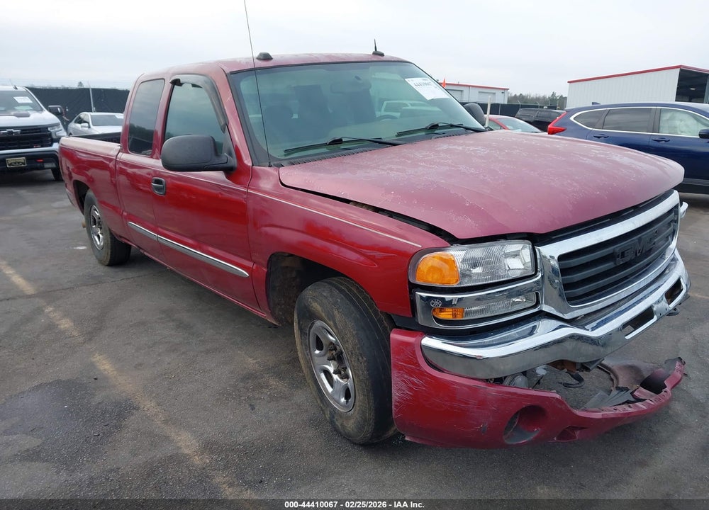 2004 GMC SIERRA 1500 SLE VIN: 2GTEC19T541195751
