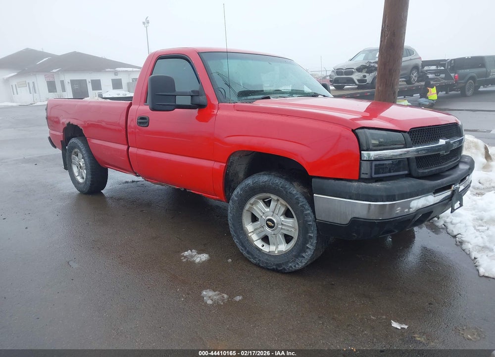 2003 CHEVROLET SILVERADO 1500 WORK TRUCK VIN: 1GCEK14T63E177394