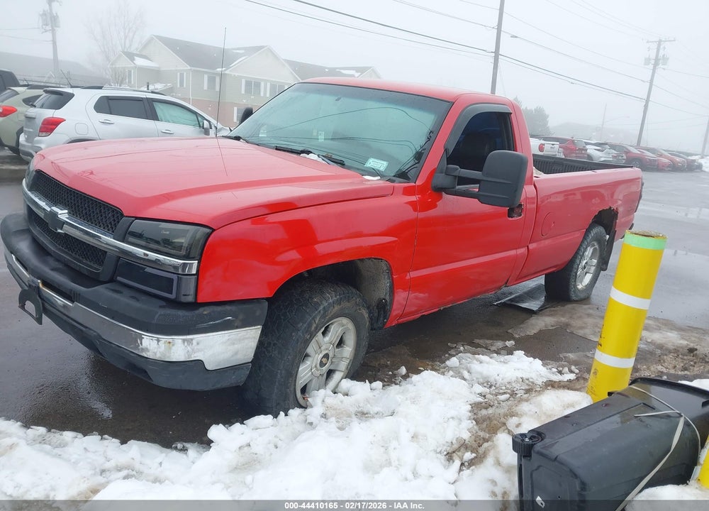 2003 CHEVROLET SILVERADO 1500 WORK TRUCK VIN: 1GCEK14T63E177394