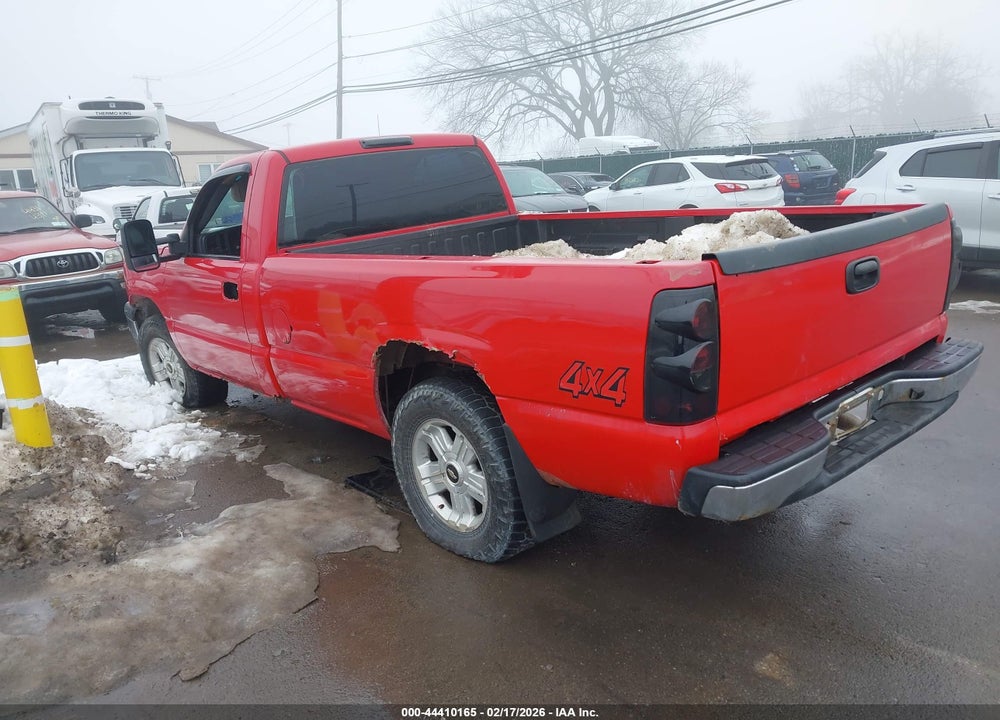2003 CHEVROLET SILVERADO 1500 WORK TRUCK VIN: 1GCEK14T63E177394