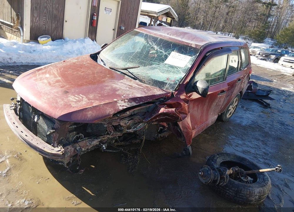 2009 SUBARU FORESTER 2.5X VIN: JF2SH616X9H775557