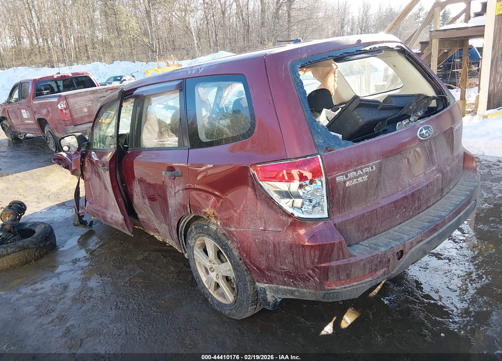 2009 SUBARU FORESTER 2.5X VIN: JF2SH616X9H775557