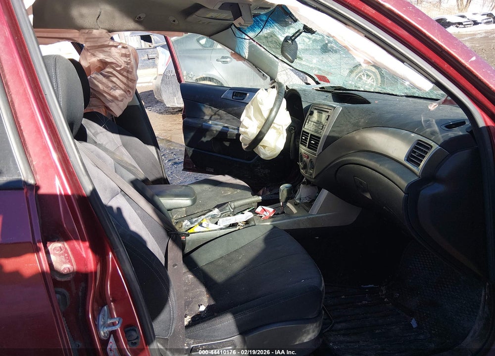 2009 SUBARU FORESTER 2.5X VIN: JF2SH616X9H775557