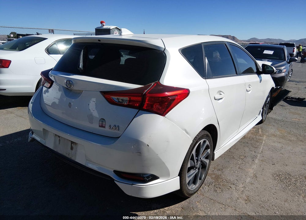 2016 SCION IM VIN: JTNKARJEXGJ515057