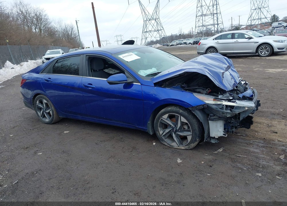 2021 HYUNDAI ELANTRA SEL VIN: KMHLN4AG2MU180920