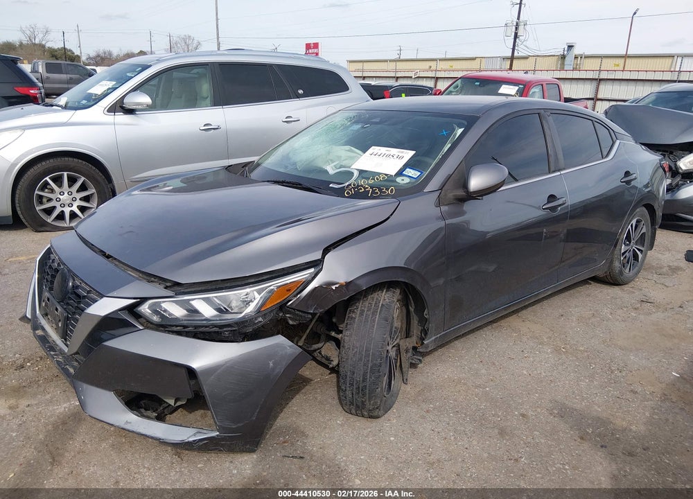 2021 NISSAN SENTRA SV XTRONIC CVT VIN: 3N1AB8CV6MY327330