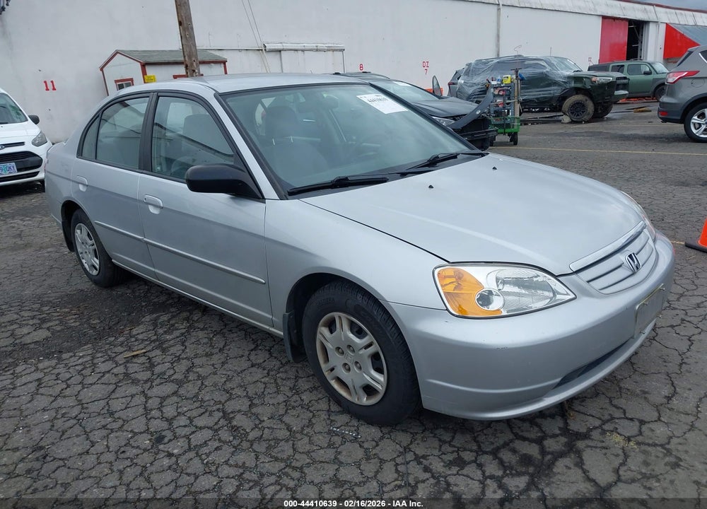 2002 HONDA CIVIC LX VIN: JHMES16642S000431