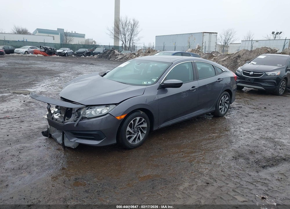 2018 HONDA CIVIC EX VIN: 2HGFC2F7XJH514180