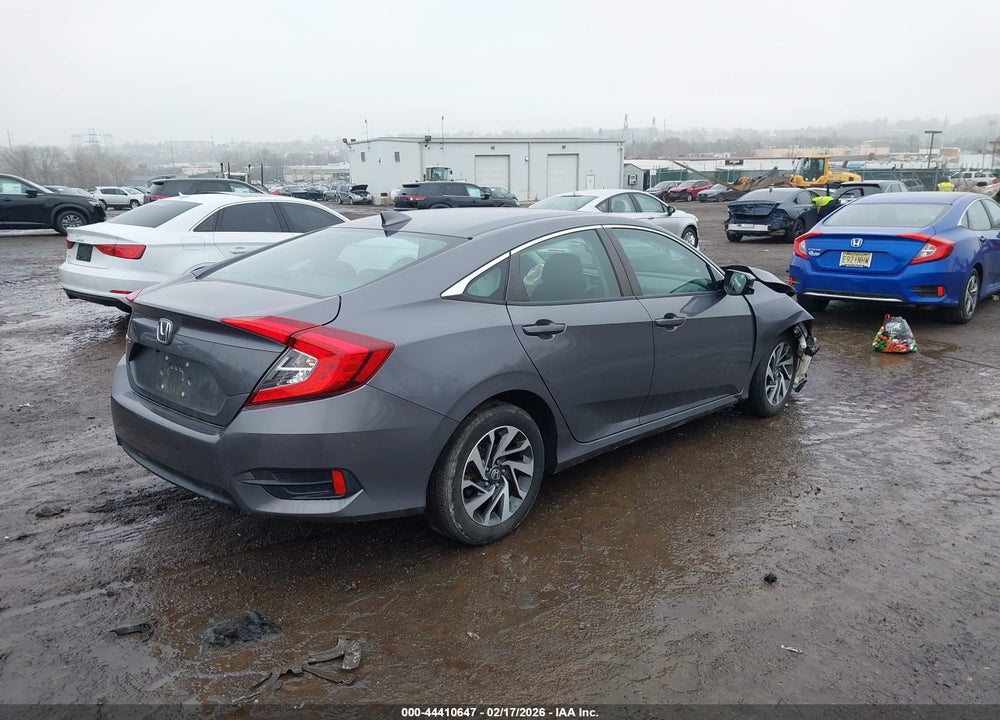 2018 HONDA CIVIC EX VIN: 2HGFC2F7XJH514180