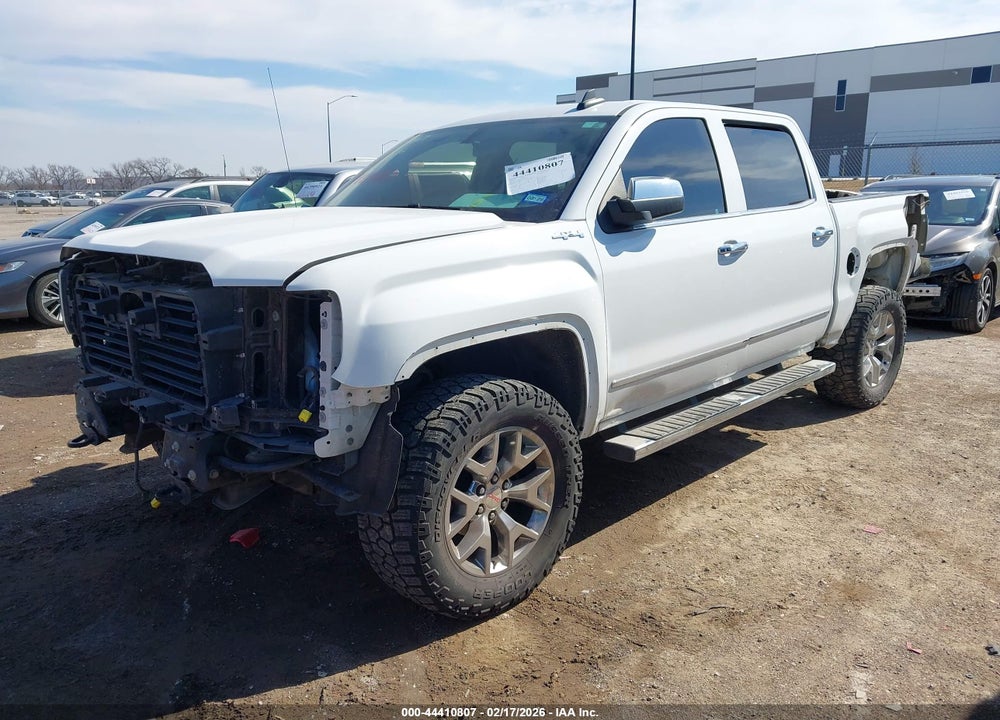 2018 GMC SIERRA 1500 SLT VIN: 3GTU2NEC7JG642224