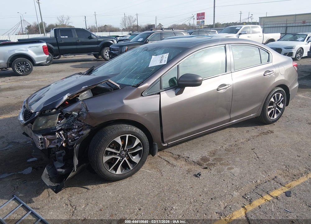 2015 HONDA CIVIC EX VIN: 19XFB2F89FE258157