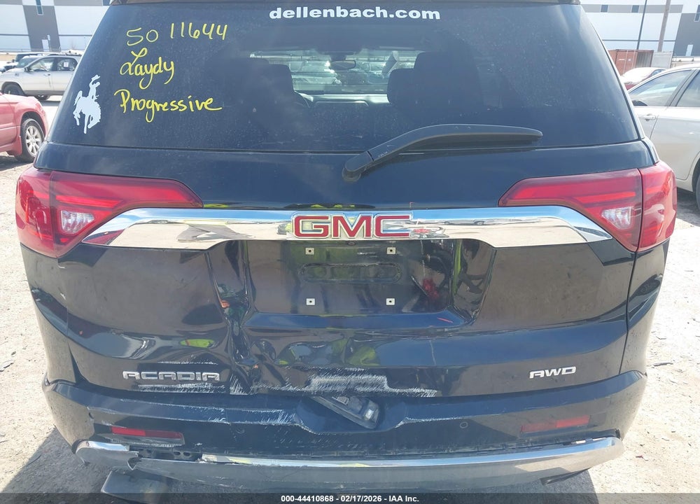 2019 GMC ACADIA DENALI VIN: 1GKKNXLSXKZ180977