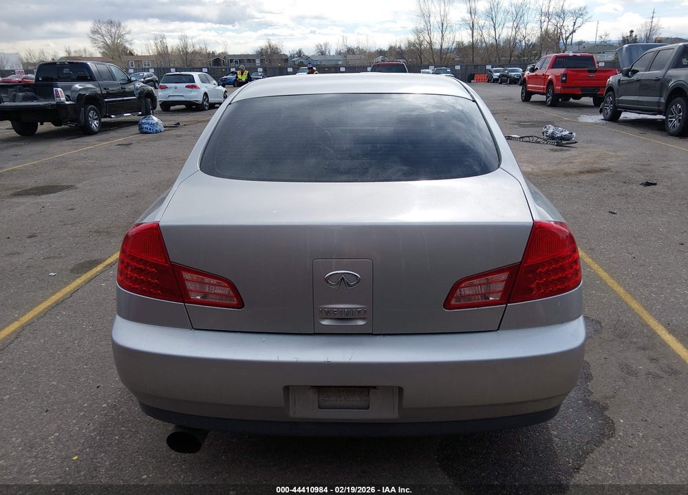 2003 INFINITI G35 LUXURY LEATHER VIN: JNKCV51E63M024563
