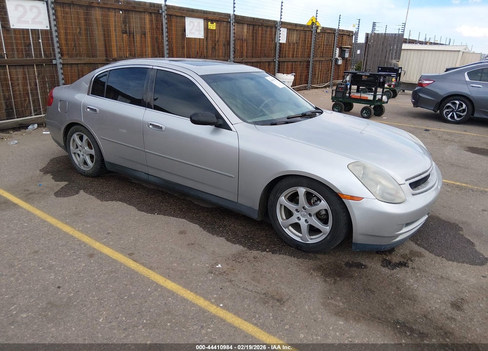 2003 INFINITI G35 LUXURY LEATHER VIN: JNKCV51E63M024563