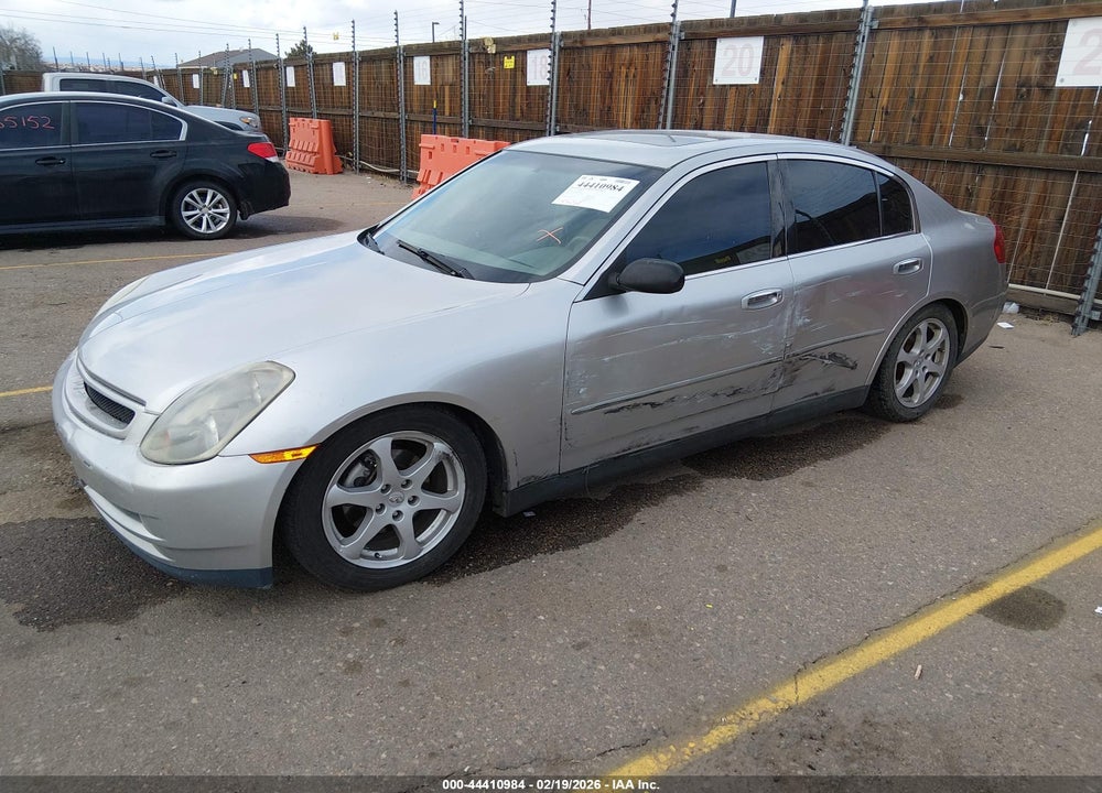 2003 INFINITI G35 LUXURY LEATHER VIN: JNKCV51E63M024563