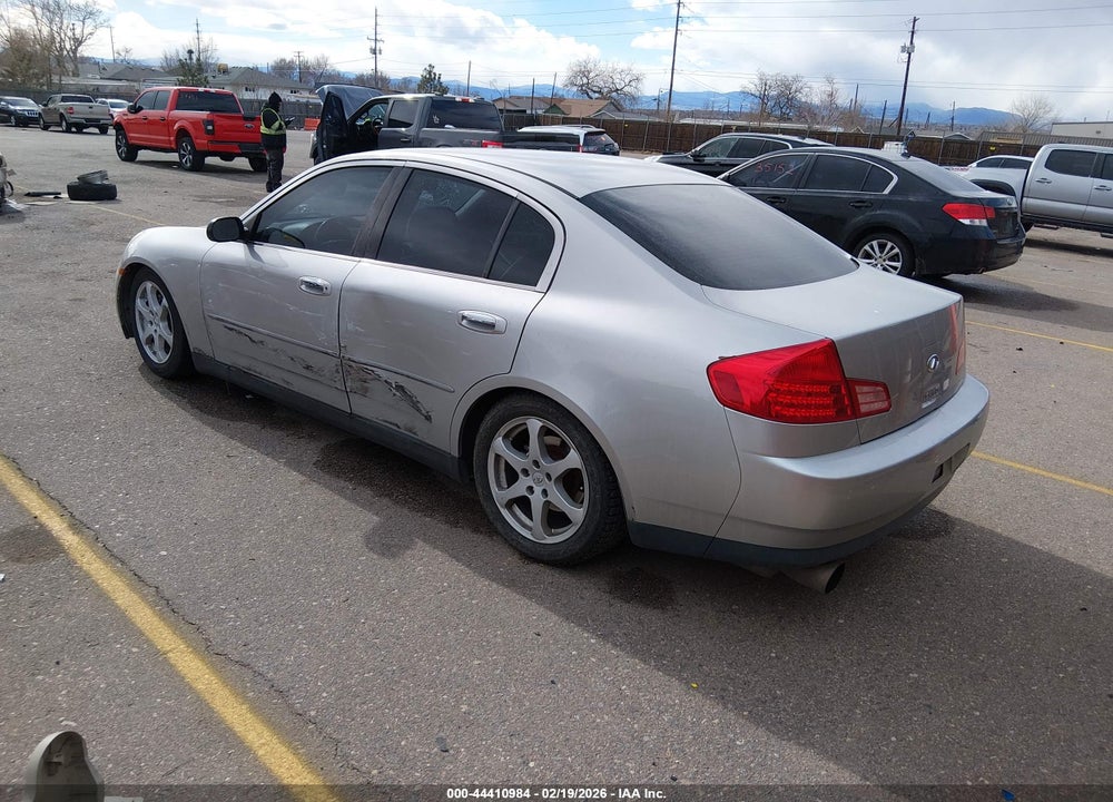 2003 INFINITI G35 LUXURY LEATHER VIN: JNKCV51E63M024563