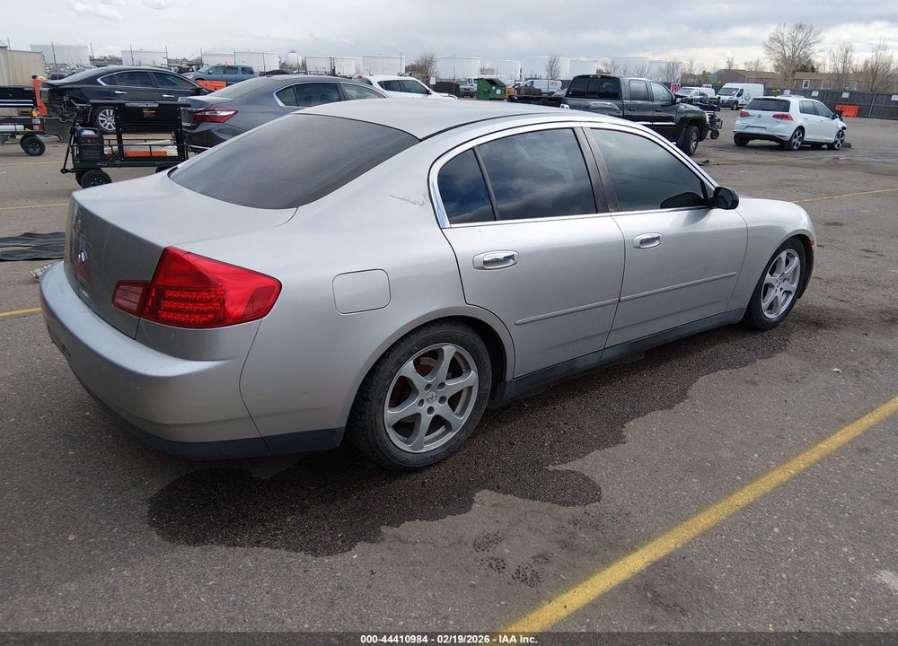 2003 INFINITI G35 LUXURY LEATHER VIN: JNKCV51E63M024563