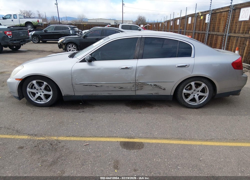 2003 INFINITI G35 LUXURY LEATHER VIN: JNKCV51E63M024563