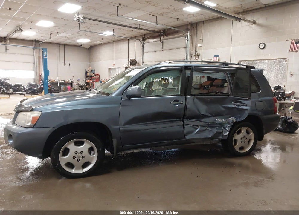 2007 TOYOTA HIGHLANDER LIMITED V6 VIN: JTEEP21A770216227