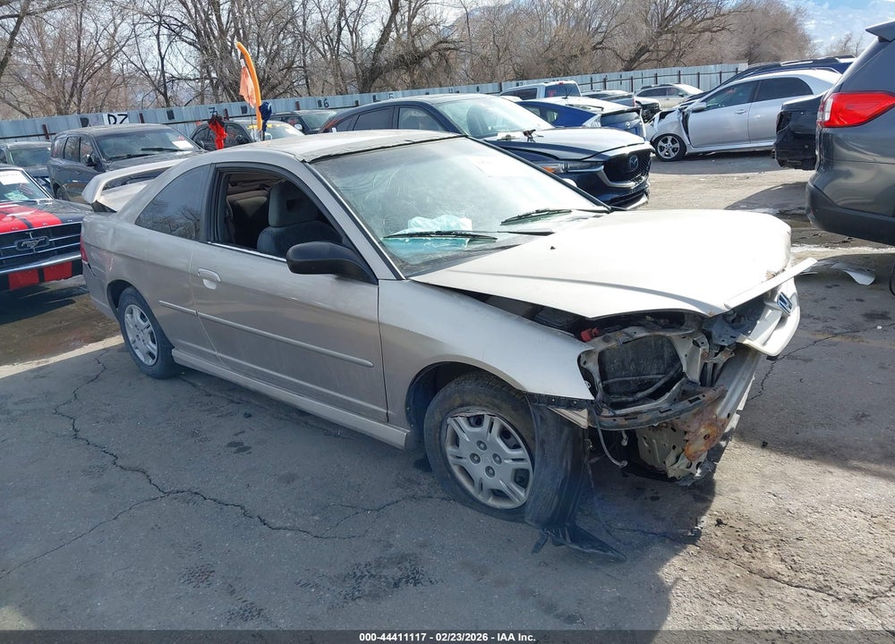 2002 HONDA CIVIC LX VIN: 1HGEM21502L055891