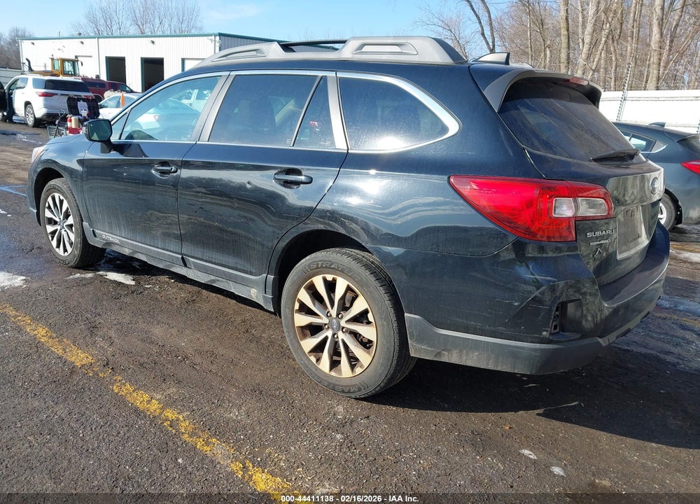 2016 SUBARU OUTBACK 2.5I LIMITED VIN: 4S4BSBNC9G3238208