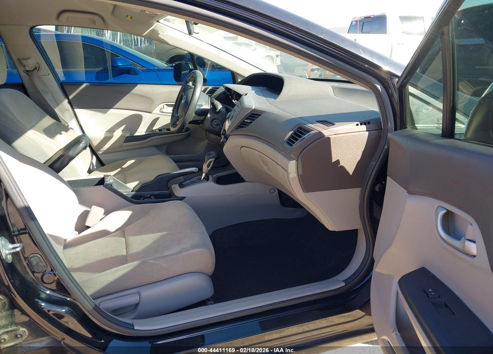 2012 HONDA CIVIC LX VIN: 2HGFB2F52CH333210