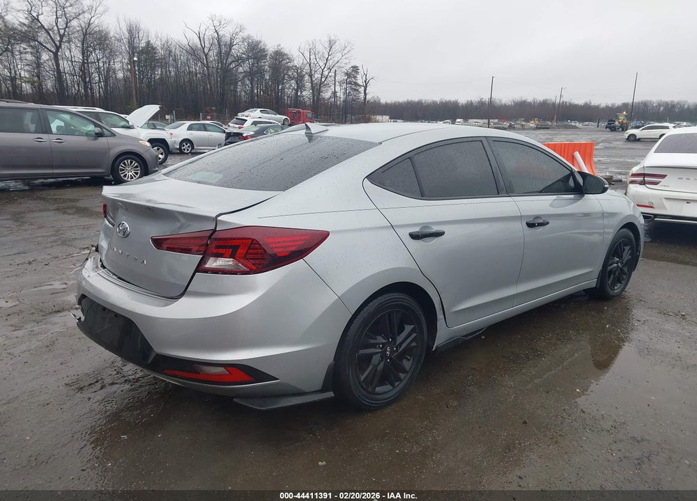 2020 HYUNDAI ELANTRA SEL VIN: KMHD84LF0LU093029