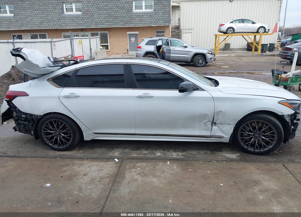 2018 GENESIS G80 3.3T SPORT VIN: KMHGN4JB8JU222329