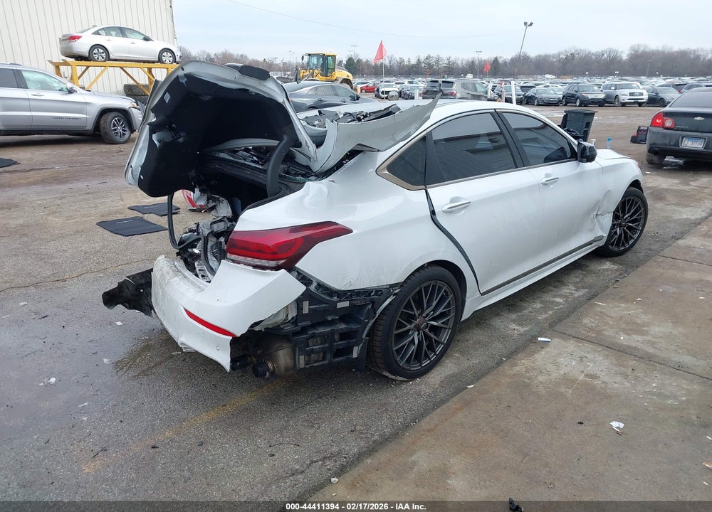 2018 GENESIS G80 3.3T SPORT VIN: KMHGN4JB8JU222329