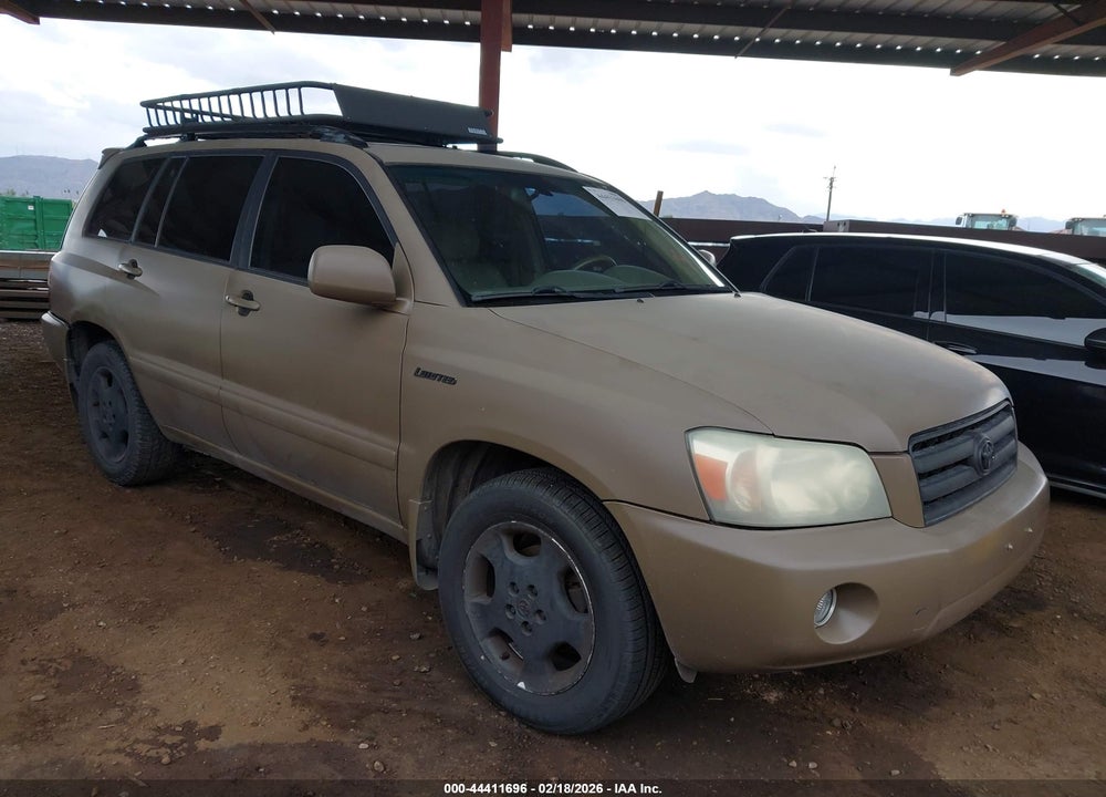 2004 TOYOTA HIGHLANDER LIMITED V6 VIN: JTEDP21A440011861