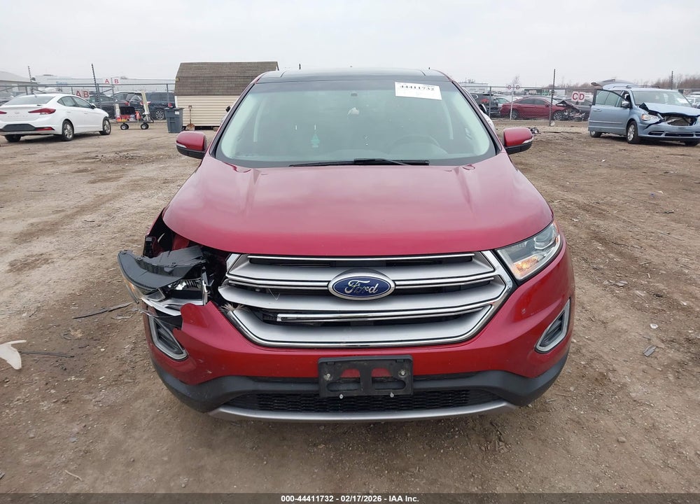 2017 FORD EDGE SEL VIN: 2FMPK4J98HBC43171