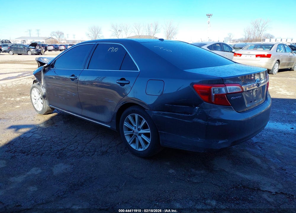 2012 TOYOTA CAMRY XLE VIN: 4T4BF1FKXCR189499