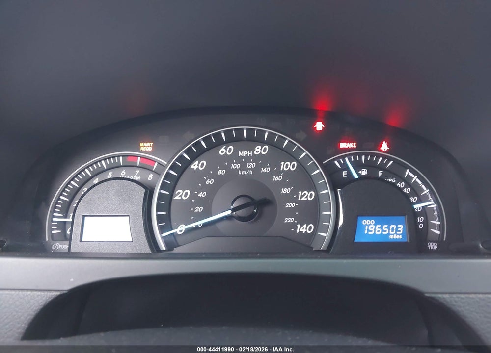 2013 TOYOTA CAMRY LE VIN: 4T4BF1FK8DR291501