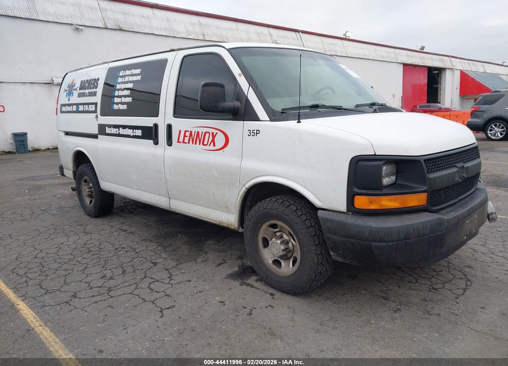 2014 CHEVROLET EXPRESS 2500 WORK VAN VIN: 1GCWGFCA0E1161415