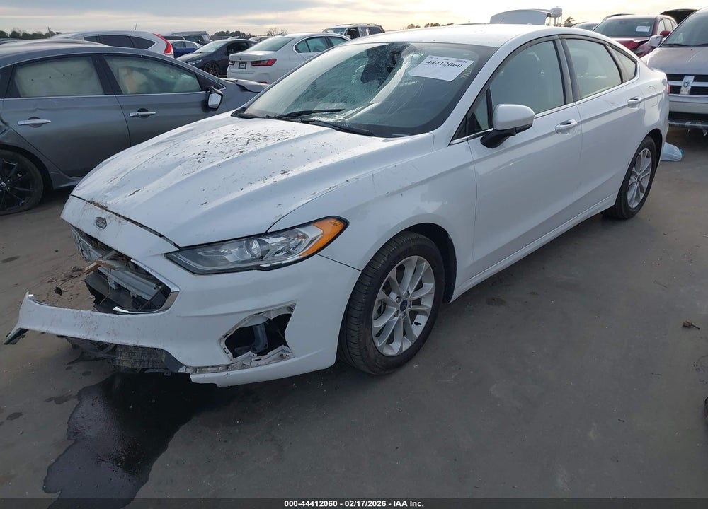2019 FORD FUSION SE VIN: 3FA6P0HD9KR160349