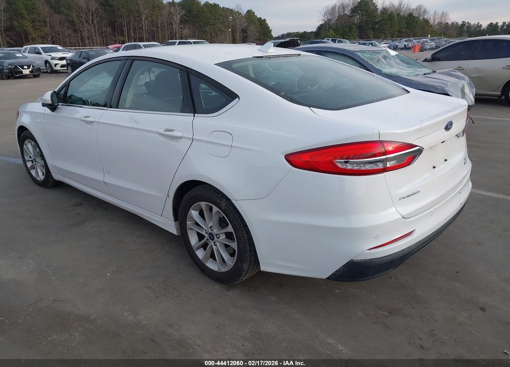 2019 FORD FUSION SE VIN: 3FA6P0HD9KR160349